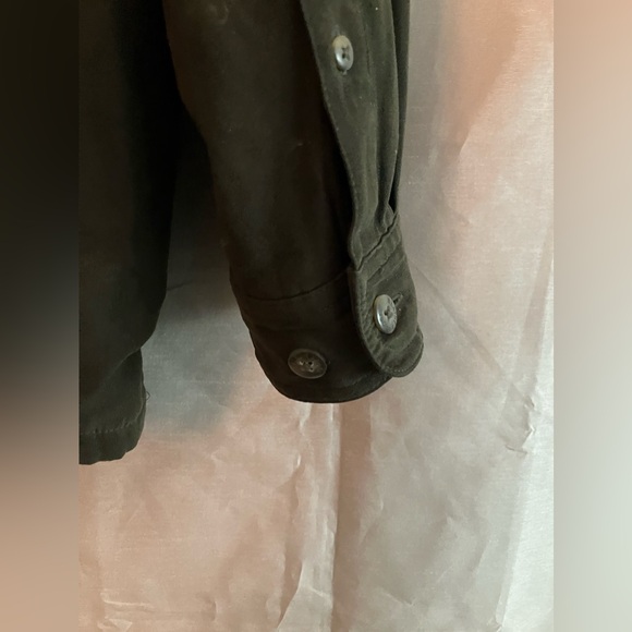 Men’s Weatherproof Garment Company Faux Suede Heavy Shirt /Light Jacket Brown L - Picture 6 of 12